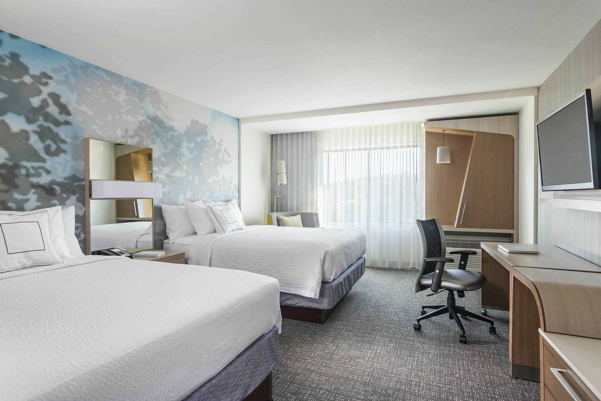 Courtyard By Marriott Houston City Place Spring Exterior foto